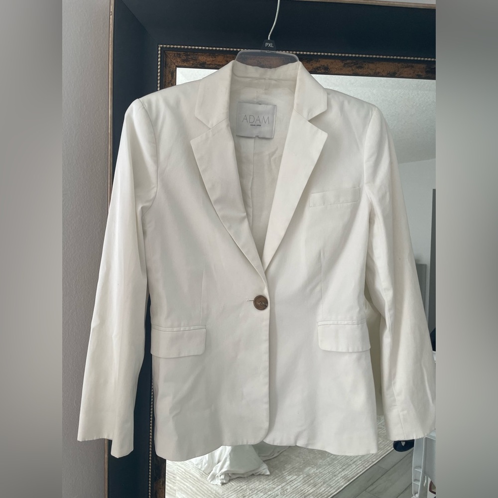 ADAM LIPPES White Blazer